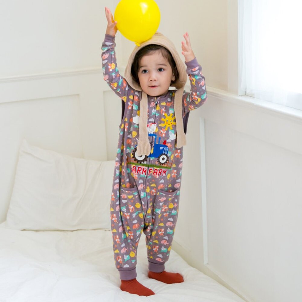 Vaenait Toddler Sleepwear Farm Animal- New